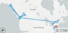  Grand tour du Canada et croisière en Alaska - 22 destinations 