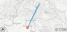  Batura Glacier Trekking Expedition - 5 destinations 
