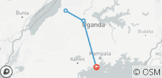  3 jours de randonnée dans la forêt de Budongo pour observer les chimpanzés et les rhinocéros de Ziwa - 5 destinations 