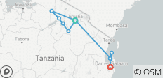  Wild &amp; Beach Escape : 10 jours de safari en Tanzanie et vol vers Zanzibar - 10 destinations 