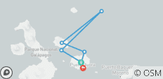  Galapagos Angel - 5 days itinerary A - 7 destinations 