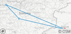  5 Day Zagreb Including Ljubljana &amp; Lake Bled - 4 destinations 