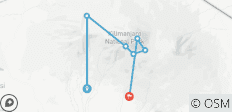  7 jours sur la route Machame - 7 destinations 