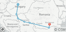  Balkan Gems Budapest → Bucharest (2026) - 7 destinations 