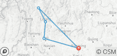  El Mejor Tour de Yunnan en 10 Días - Tour Privado - 5 destinos 