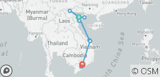  Komplett Vietnam: 14 Tage Expedition - Super sparen - 13 Destinationen 