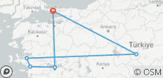  7 Days - Magnificent Turkey - 6 destinations 