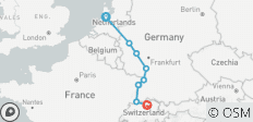  Rhine Highlights 2026 - 8 Days - 9 destinations 