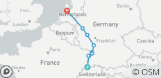  Points forts du Rhin 2026|2027 - 8 jours (from Bâle to Amsterdam) - 9 destinations 