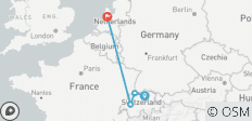  Marchés de Noël du Rhin 2026|2027 - 8 jours (from Zurich to Amsterdam) - 4 destinations 