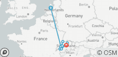  Marchés de Noël du Rhin avec la Suisse 2026|2027 - 12 jours (from Amsterdam to Lucerne) - 8 destinations 