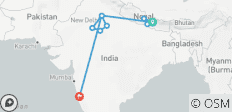  De Nepal al Triángulo de Oro y Goa - 19 días - 10 destinos 