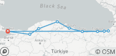  11-Day Angels Vacations in Turkey | Secrets of the Black Sea : Une quête verdoyante d\'Istanbul à l\'inconnu ! (Voyage privé VIP) - 10 destinations 
