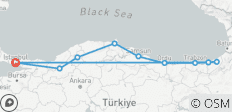  11-Day Private Angels Vacations in Turkey | Secrets of the Black Sea: A Verdant Quest from Istanbul to the Unknown! (VIP Private Road Trip) - 10 destinations 