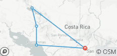  Eine Woche Glückseligkeit in Costa Rica mit italienischsprachigem Reiseleiter, Kleingruppenreise - 5 Destinationen 