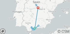  Spain\'s Costa del Sol &amp; Madrid (Malaga to Madrid) (2026) - 15 destinations 