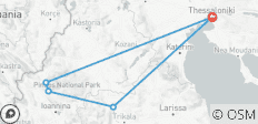  La Grande Traversée du Nord : Découvrez les Météores, Zagori et Prespes - 5 destinations 