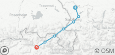  Camino De Santiago from Salzburg to Tyrol, Trumer Seenland district – St. Johann in Tyrol - 7 destinations 