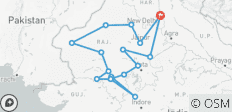  Luxe India routes - 17 bestemmingen 