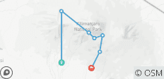  Kilimanjaro escalada ruta Machame 7 días - 7 destinos 