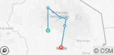  Escalada al Kilimanjaro 6 Días / 5 Noches - Ruta Machame - 6 destinos 