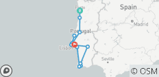  Sunny Portugal with Porto (Porto to Lisbon) - 16 destinations 