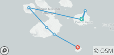  Galapagos Angel - 8 days itinerary B - 7 destinations 