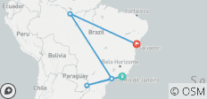  Tailor-made Brazil Amazon Rainforest Adventure, Daily Start - 5 destinations 