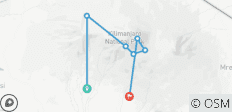  Ruta Machame (7 días) - 7 destinos 