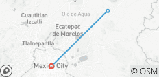  Teotihuacan Early Access &amp; Prehispanic Mexico Walking Tour: A 2-Day Journey Through Time - 3 destinations 