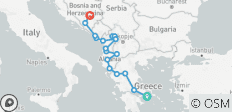  Griekenland &amp; de Balkan - 14 dagen - 18 bestemmingen 