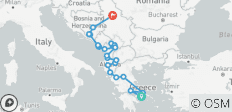  Grecia y los Balcanes - 14 días - 25 destinos 