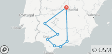  Córdoba, Sevilla &amp; Costa del Sol – 9 dagen (Superior) - 8 bestemmingen 