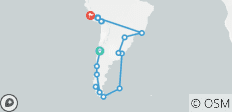  Hoogtepunten van Zuid-Amerika en Chileense Fjorden Cruise Santiago → Lima (2027) - 25 bestemmingen 