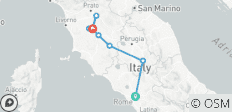  Campagne toscane et ombrienne avec les charmantes villes collinaires d\'Italie (de Rome à la Toscane) (2026) - 9 destinations 