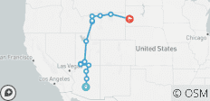  National Parks of America (Scottsdale, AZ to Rapid City, SD) (2026) - 15 destinations 