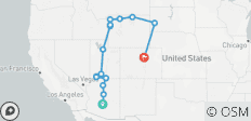  America\'s National Parks &amp; Denver (Scottsdale, AZ to Denver, CO) - 16 destinations 