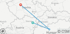 Capitales impériales (Vienne-Budapest-Prague) - 3 destinations 