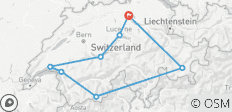  Grand Train of Switzerland - Journey of Discovery: Gruppenreise zum Mitmachen - 8 destinations 