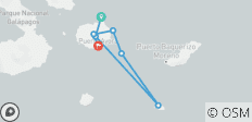  Galapagos Angel - 4 days itinerary A - 7 destinations 