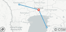  Voyagez à Bangkok en 5 jours et 4 nuits - 5 destinations 