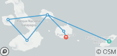  Grand Majestic - 8 days itinerary B - 7 destinations 