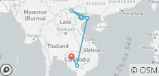  Passage Through Indochina: Vietnam &amp; Cambodia Tour in 13 Days - 5 destinations 