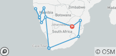  Namibia &amp; South Africa: Epic Landscapes and Wildlife (Johannesburg to Kruger National Park) (2026) - 17 destinations 
