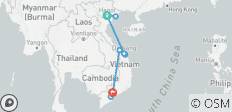  Klassiek Vietnam in 10 dagen - 10 bestemmingen 