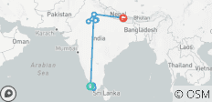  Luxe India en Nepal reizen - 23 bestemmingen 