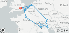  European Horizon (Plus, ab Amsterdam, Classic) - 15 Destinationen 