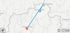 3 jours d\'exploration à Chiang Rai : Temples, village Karen et Triangle d\'Or - 3 destinations 