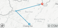  Northern Thailand in 4 Days: Chiang Rai, Doi Mae Salong &amp; Golden Triangle - 3 destinations 