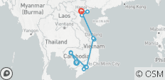  Le combo ultime pour les débutants : Phnom Penh, Siem Reap et le Vietnam en 14 jours - 14 destinations 